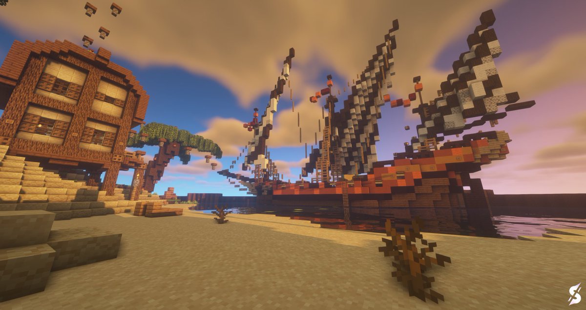 SnaiilGamingHDs's tweet photo. Hi guys ! 🌟

Today I present you my new projet ! A magnificent HUB in the pirate theme 🦜
I hope you like this project 💕

▪️ Build : HUB Pirate
▪️ Size : 65 x 65
▪️ Version : 1.8+
▪️ Author : @SnaiilGamingHDs

#Minecraft #Hub #Lobby #Pirate #Build #Terraforming https://t.co/wXR43U4qqA
