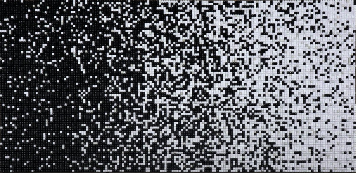 this guy recycles keyboard keys