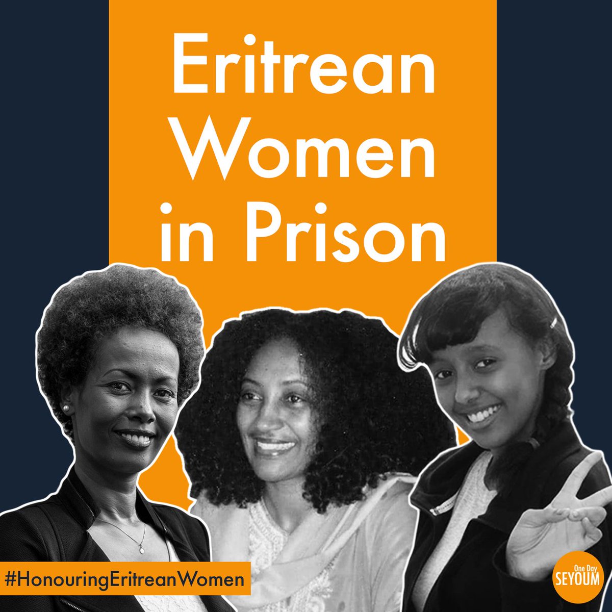 Ciham is not alone. There are countless people imprisoned without a trial in  #Eritrea. Many of them are women and girls who often times suffer more than their male counterparts. This thread tells the stories of five Eritrean women who are, or have been, imprisoned.  #YIAKL