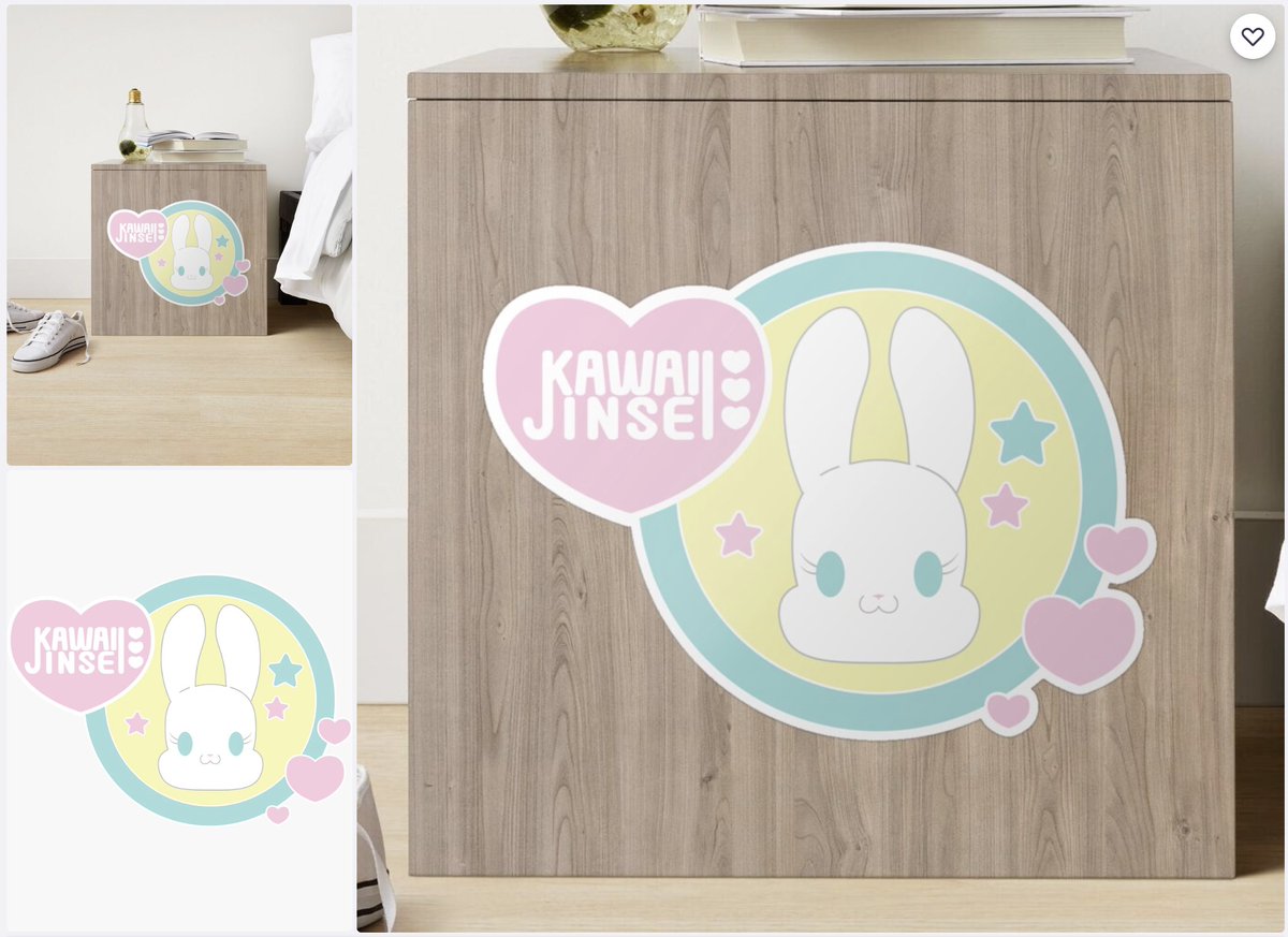 Then_tica's tweet photo. need an obnoxiously large and adorable sticker for your entire desk? 18$! https://t.co/auTnNGw5he

#artistsontwitter #cute #bunny #hearts #kawaii #redbubble #stickers #bigsticker #japanese #calgary https://t.co/O1tKNn4EjO