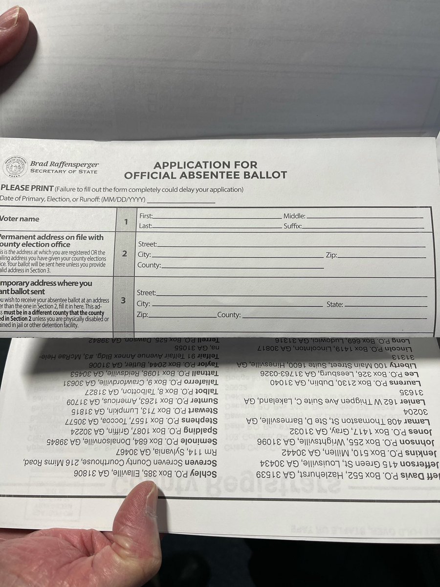 ..... Yes, Kemp+China=CorruptionLook at these ballots being sent to JAILS!!Here are some GA numbers:GA Numbers:  2,560 felons voted66,247 underage voters 2,423 votes from people not registered1,043 individuals registered at PO boxes.....