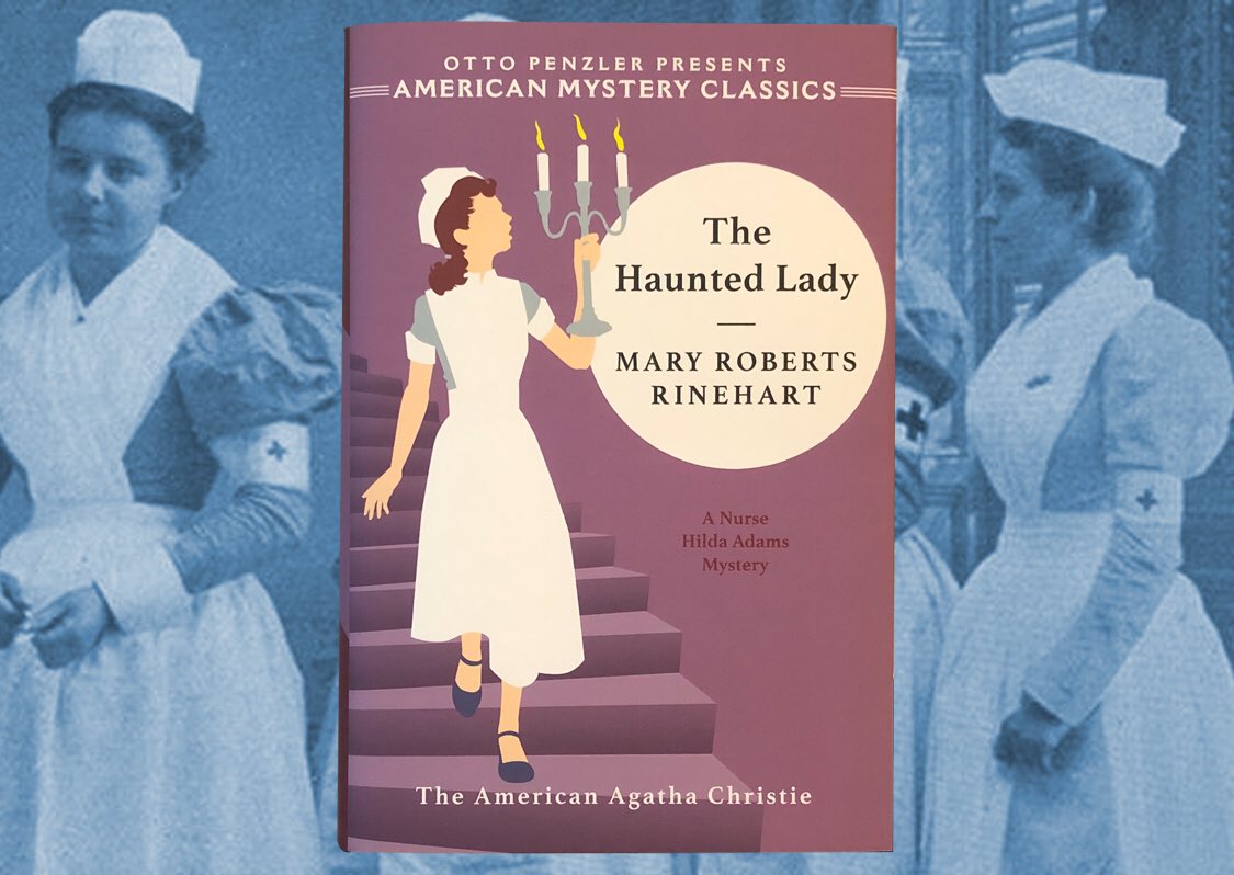 For example, if you’re shopping for a healthcare worker, look no further that Mary Roberts Rinehart’s Hilda Adams novels, which feature a sleuthing nurse who solves crimes behind closed doors. Start with THE HAUNTED LADY.  https://mailchi.mp/mysteriousbookshop/classic-mysteries-for-one-and-all