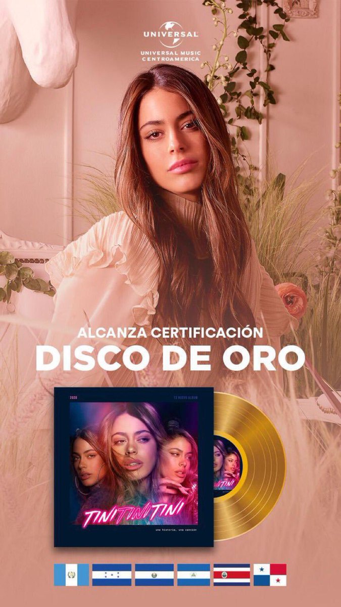 Album #TiniTiniTini od <a href="/TiniStoessel/">tini</a> uzyskał status złotej płyty w Gwatemalii, Honduras, Salwadorze, Nikaraguii, Kostaryce oraz Panamie! 📀

11 grudnia odbędzie się fizyczna premiera albumu w Polsce
▶️ empik.com/tini-tini-tini…