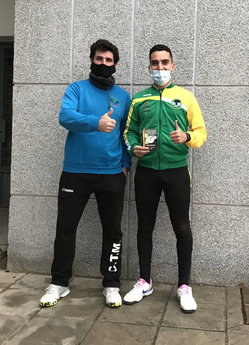 Subcampeón de 1º División - Liga Club Tenis Mairena 💪🏼🏆🎾 
<a href="/ctmairena/">CTMairena</a>