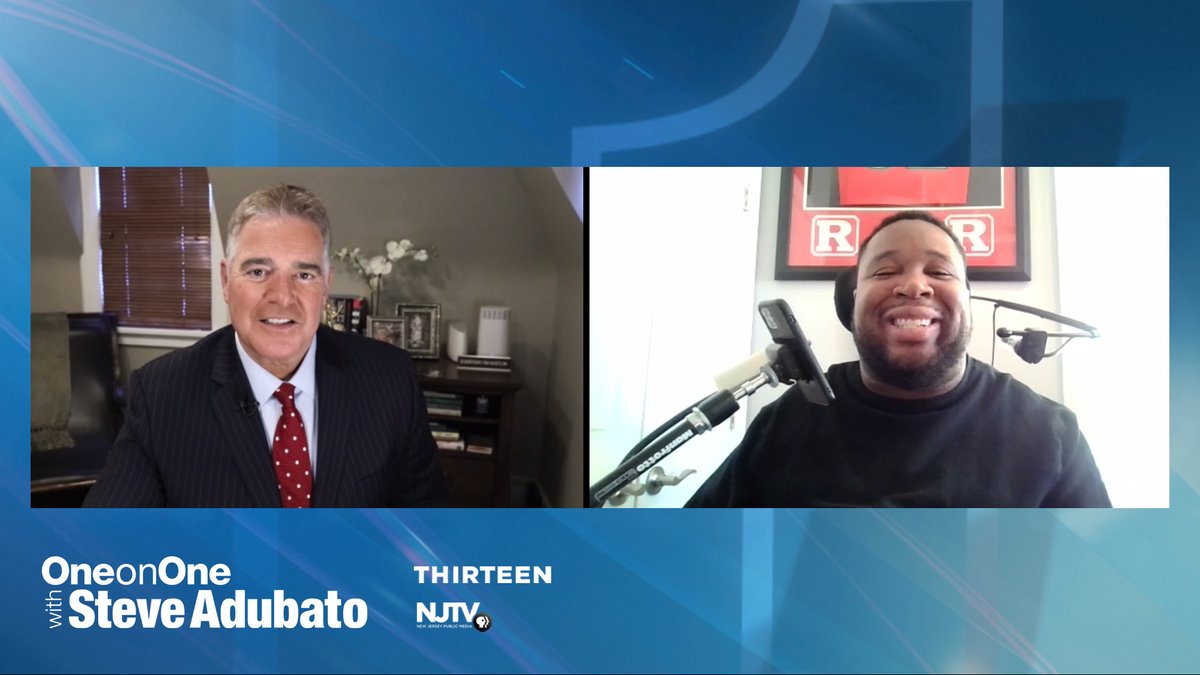 SteveAdubato's tweet photo. TONIGHT on #1on1 @EricLeGrand52 Former @RutgersU Football Player, #MotivationalSpeaker, #SportsAnalyst, #Entrepreneur talks about 10 years since his injury, @GregSchiano, his new #HandicappedAccessible coffee shop in #NJ and keys to #leadership.

7p @njtv 12:30a @ThirteenWNET https://t.co/GejCxLv38r
