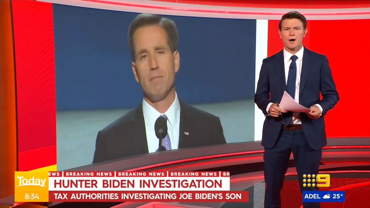 BREAKING Joe Biden's son, Hunter Biden, is under federal investigation. 9News