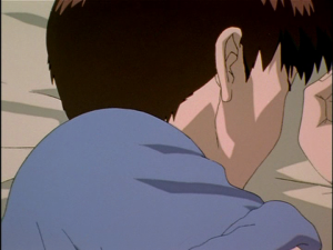 Misato n'a pas l'habitude de consoler un enfant, et ne pas comment s'y prendre. Mais s'il y a une chose qui l'aide à relâcher elle, c'est le sexe. Et si Shinji a besoin de ça pour récupérer ses esprits, elle est prêt à lui donner son corps, l'aider à devenir un "adulte".