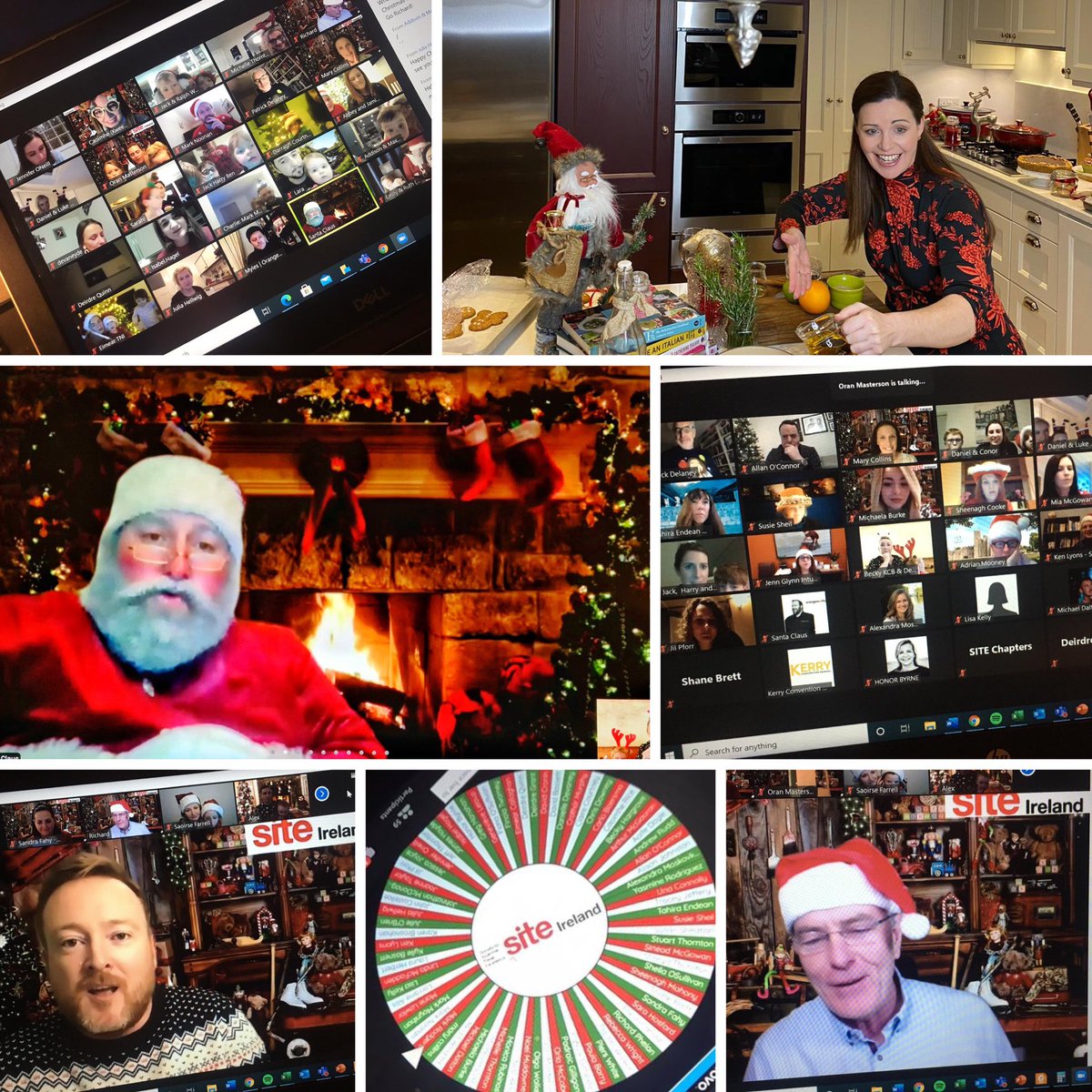 Such a fabulous party this evening with so many of our members online - Thank you again to all our sponsors &amp; congratulations to all our winners #TheWheelOfNames may be here to stay! Also special guests <a href="/Cfulvio/">Catherine Fulvio</a> #SantaClaus aka <a href="/OddieBraddell/">Oddie Braddell</a> &amp; our #QuizMaster <a href="/ArthurMcGauran/">Arthur McGauran</a> 🙌🏻