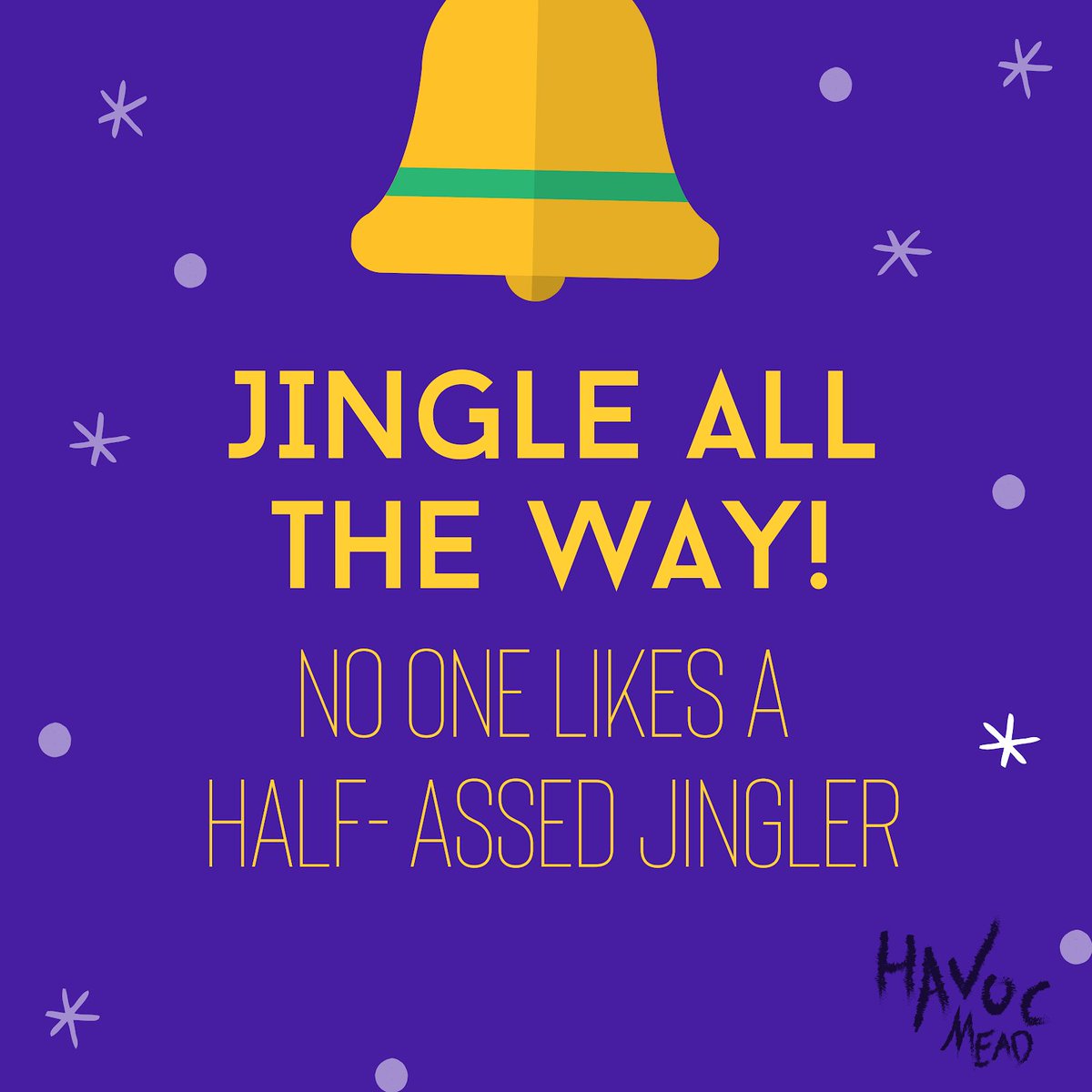 Jingle allllll the way! You got this!

#wisdomwednesday #havocmead #meadery #brewery #shopsmall #happyholidays

shop our bold meads at store.groennfell.com