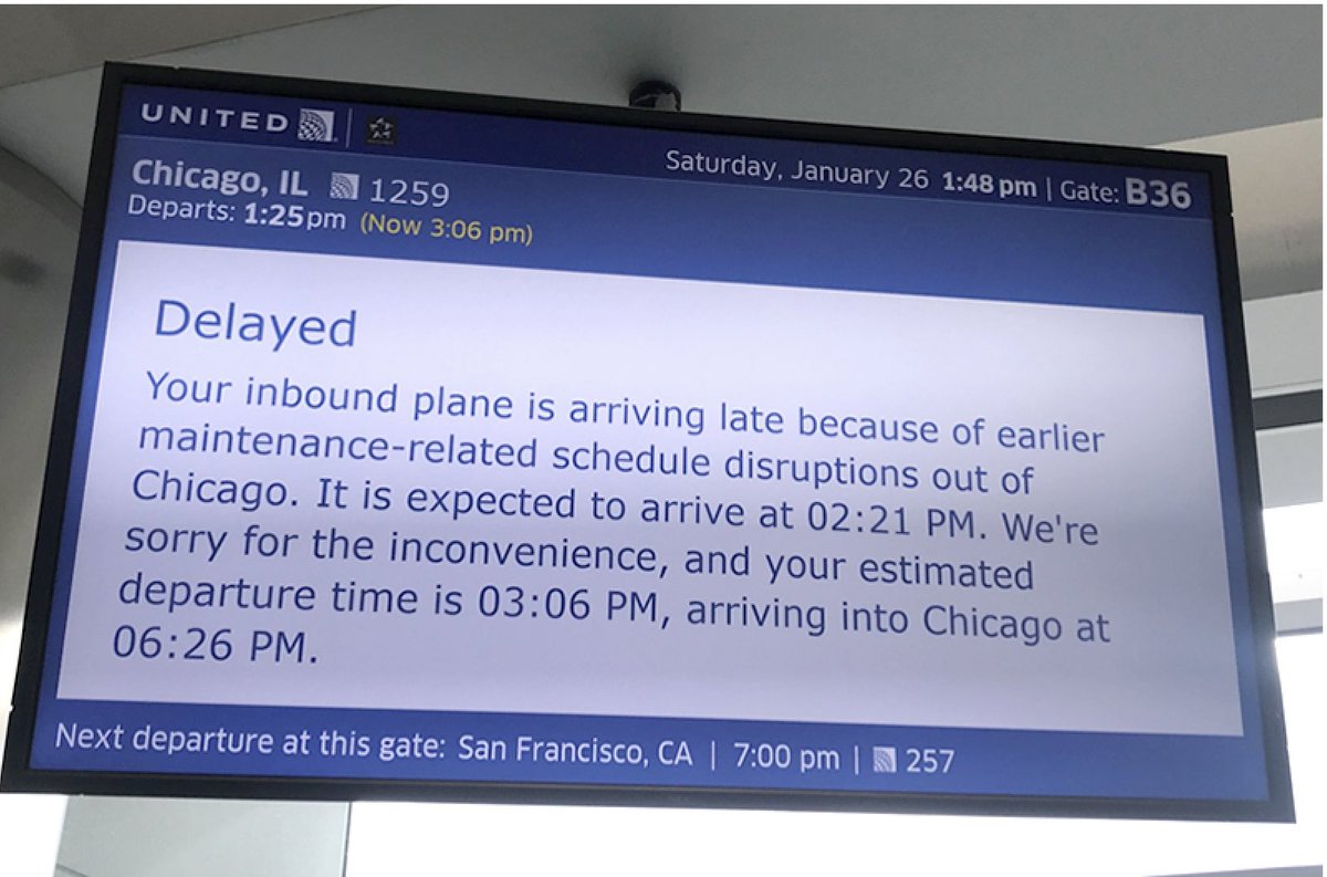 Day 2:Innovation is not always a big idea. Sometimes it’s little, like “Let’s explain flight disruptions in language everyone can understand!” This was how “Every Flight Has a Story” was born.  It’s changed the way we communicate with our customers! #12DaysOfDigital @weareunited