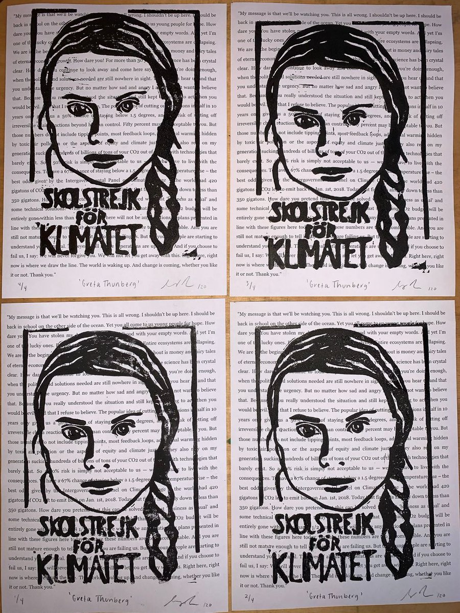 Le week-end dernier, les Jeunes leaders de l’eau ont suivi un atelier de linogravure avec <a href="/EmRoseMichaud/">Emily Rose Michaud</a>.

Les jeunes ont créé des portraits d’activistes de l’eau comme <a href="/StephaniePelti3/">Stephanie Peltier</a> et <a href="/GretaThunberg/">Greta Thunberg</a>. Une chance unique de réfléchir sur l’art comme moyen de protéger notre eau!