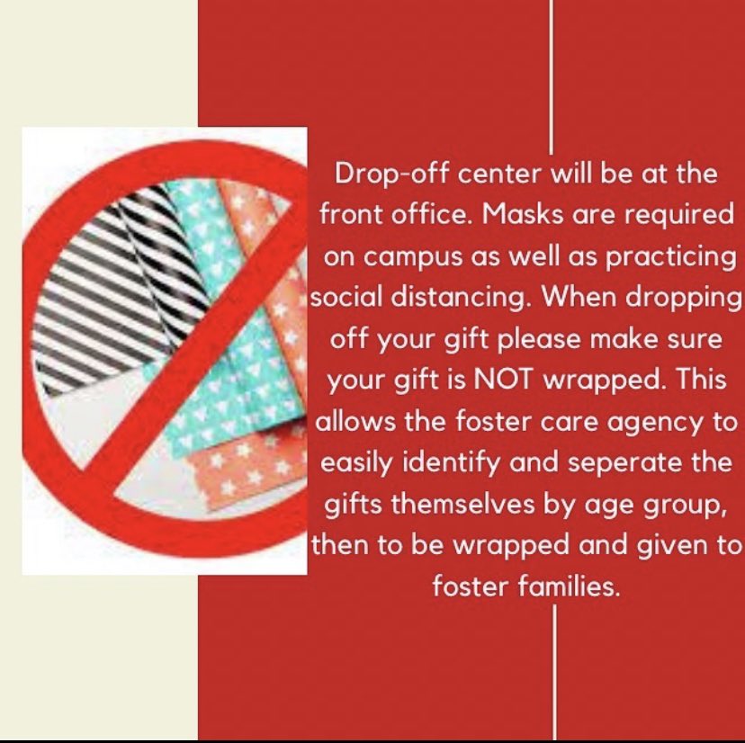 LAHS TOY DRIVE ! DEC 7th-18th