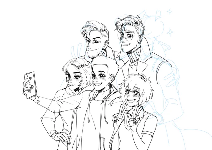 old spider-verse and noir art/wip 