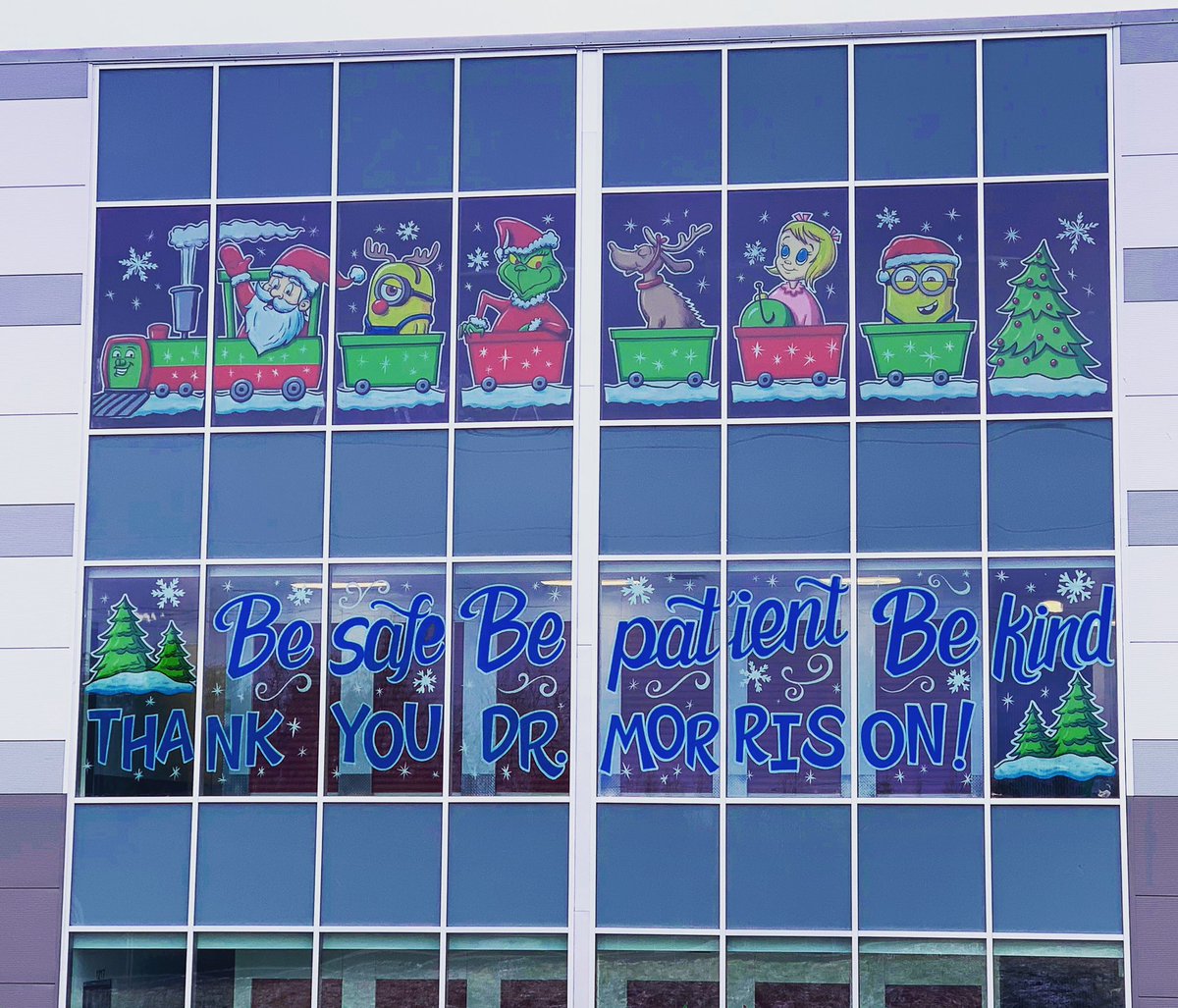 The Storage Inn in Charlottetown wants to spread the message with holiday cheer📣 Be SAFE. Be PATIENT. Be KIND💟