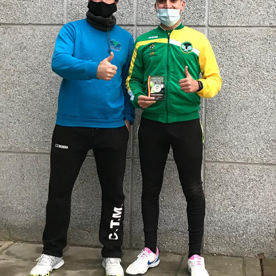 Enhorabuena a <a href="/pepevazquezbeja/">José Vázquez</a> sub campeón de LA Liga de tenis 2020 (1 division), monitor de la casa. ¡Felicidades compañero!