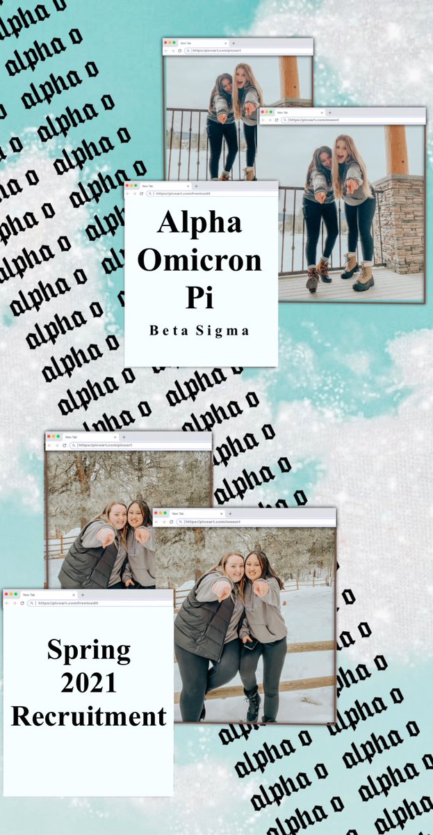 AOIIBoiseState's tweet photo. Be on the lookout for our spring 2021 recruitment info!! 🤍 https://t.co/B2lc7RDgSE