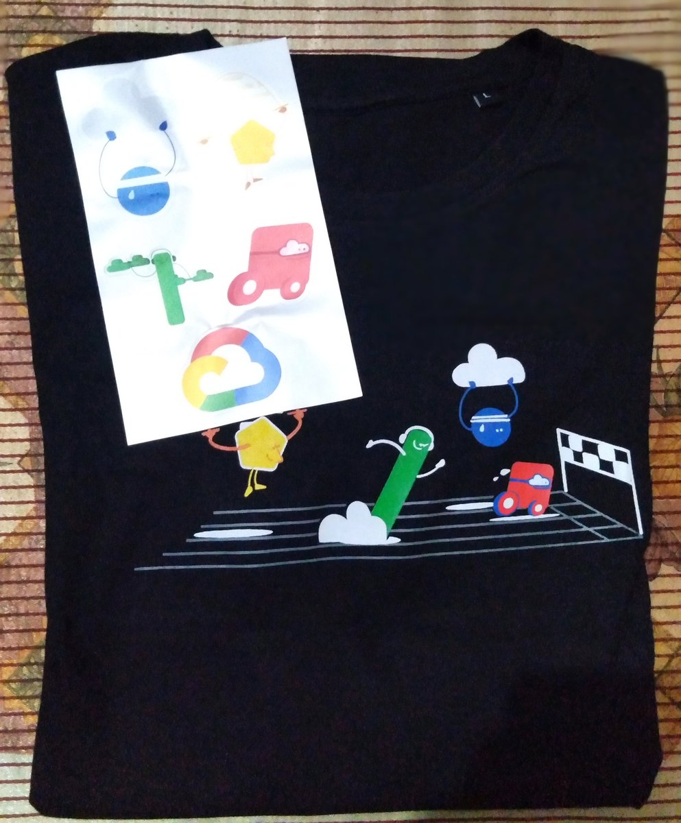 GovilShaleen's tweet photo. Thank you ! @GoogleDevsIN @GCPcloud for the #GoogleCloud goodies.
Thanks @dscbvp for providing the opportunity and guidance.
#gcpchamp #CloudEngineering #qwiklabs #30daysofGoogleCloud #goodie #UNBOXING https://t.co/nu4k66zvkh