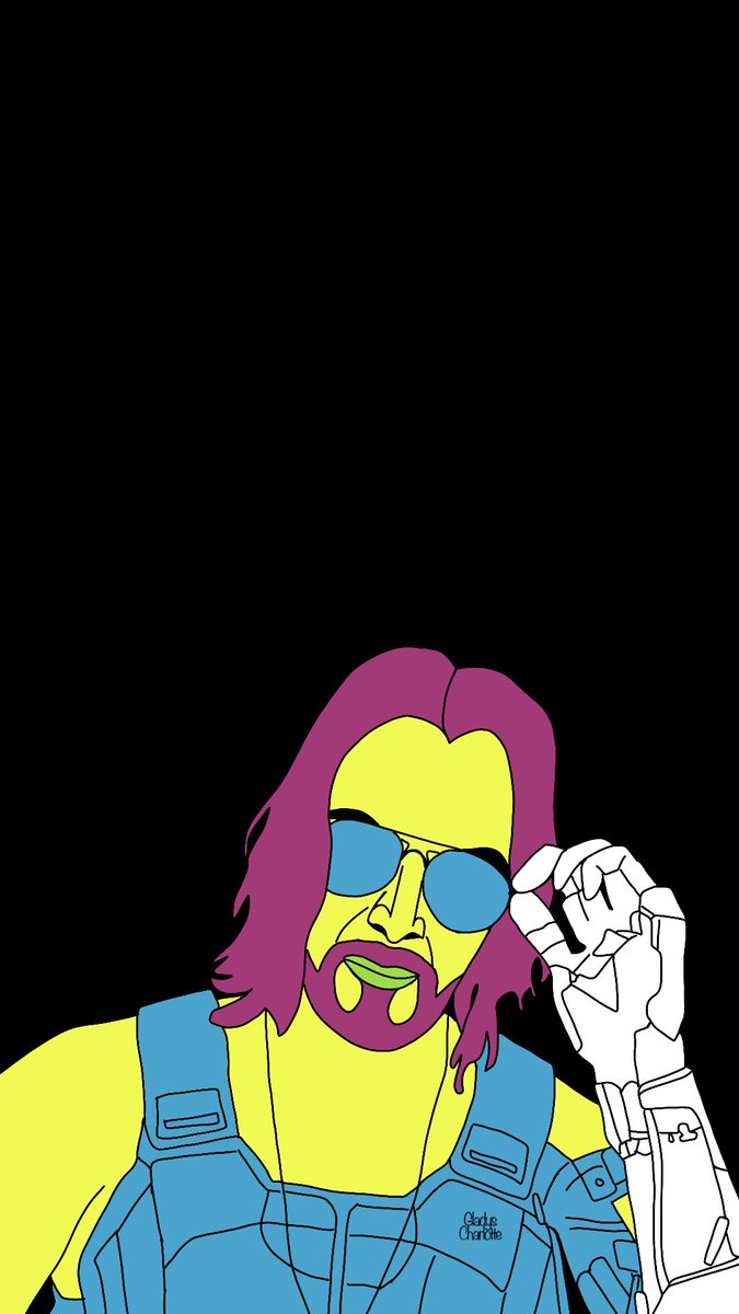 cybercherry_'s tweet photo. What do you think about my Johnny Silverhand? I’m so excited about tomorrow! Tomorrow is a big day! Can’t wait! And you? #Cyberpunk #Cyberpunk2077Hype #cyberpunkart #cyberpunk2077 @CyberpunkGame #JohnnySilverhand @KeanuReevesOrg #KeanuReeves https://t.co/aeK35feY0o