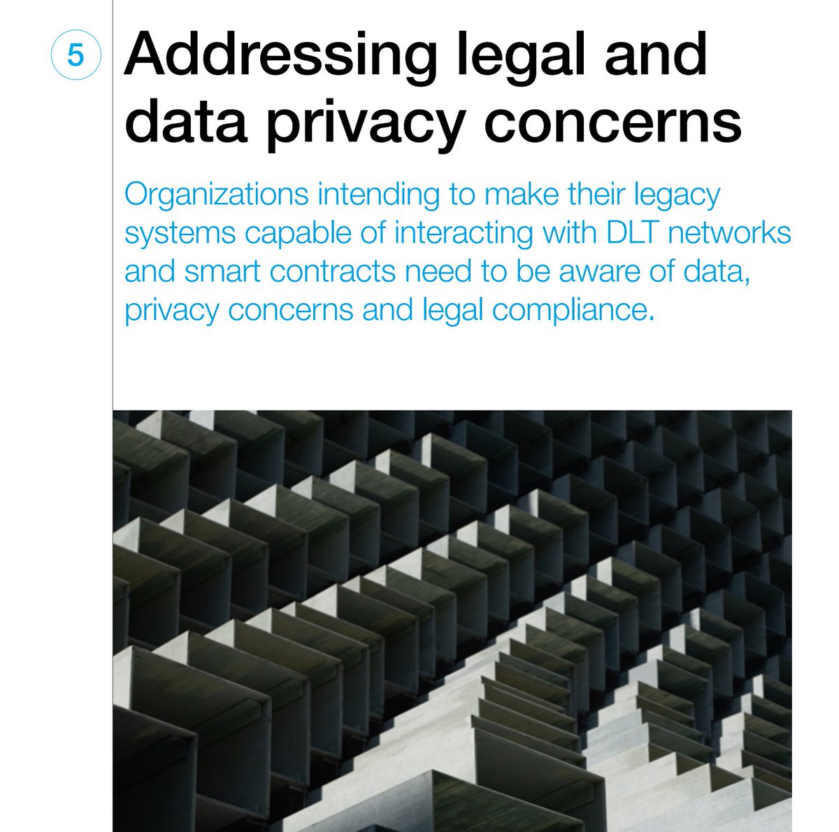 Now onto addressing the elephant in the room, legal and data privacy concerns from enterprisesThis includes - GDPR implications (EU regulations)- Data privacy- Legal liability (Btw anyone else notice all the hexagons throughout this paper?)
