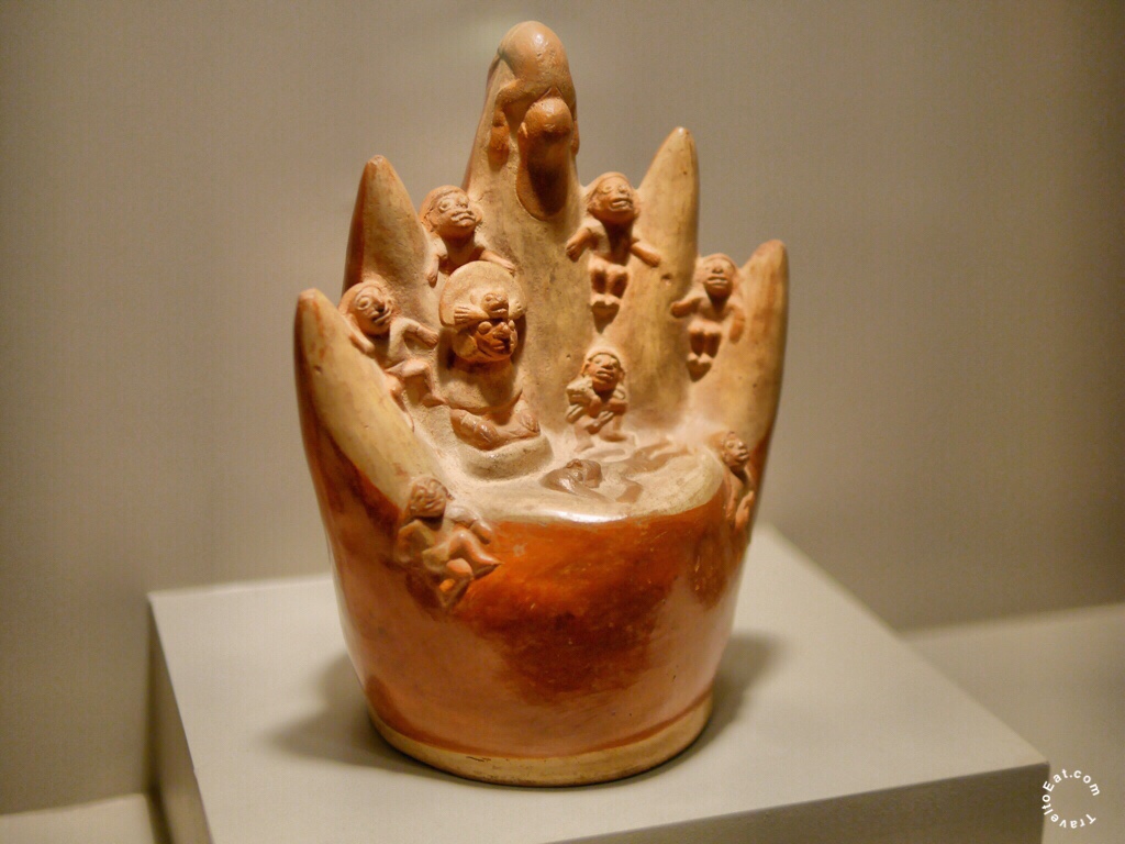 48. Moche Warrior PotThe Moche made some dank-ass potsThe second one shows defeated warriors being thrown off a cliff