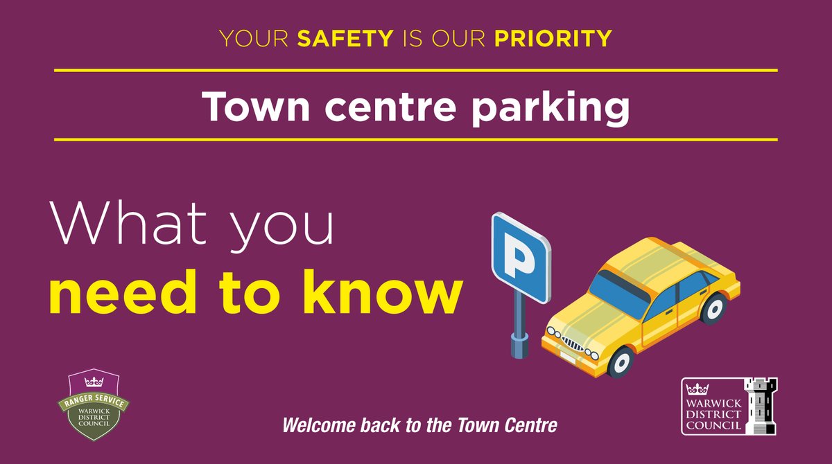 Warwick_DC's tweet image. 🚗 If you need to visit our town centres by car then parking is free in our off-street car parks this month

💷 Charges still apply on-street and in certain car parks such as the Royal Priors

⏱️ You can only stay for a short period in certain car parks

warwickdc.gov.uk/carparks