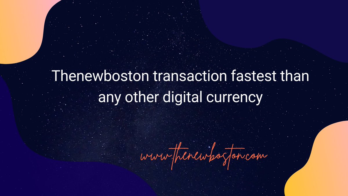 Thenewboston2's tweet image. Thenewboston transaction fastest than any other digital currency.#blockchainserver #cryptocurrencynews #bitcoinusa #bitcoinmillionaires #bitcoin #bitcoinworld #bitcoinminning #bitcoinminers #blockchain #blockchaintechnology #digitalcurrency #bitcointransactions #cryptocurrency