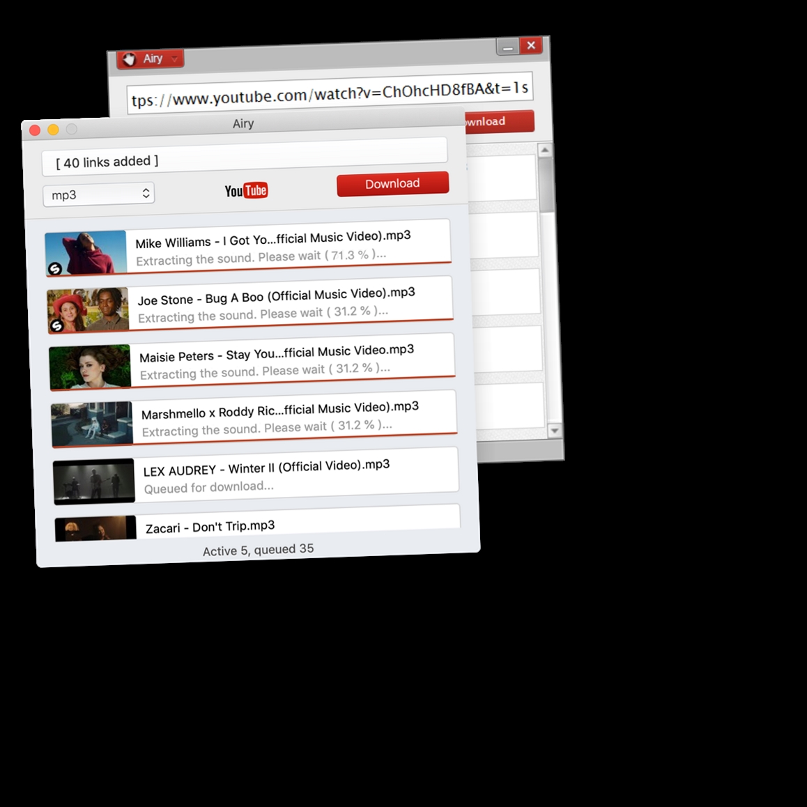 downloader youtube convert is slow / Twitter