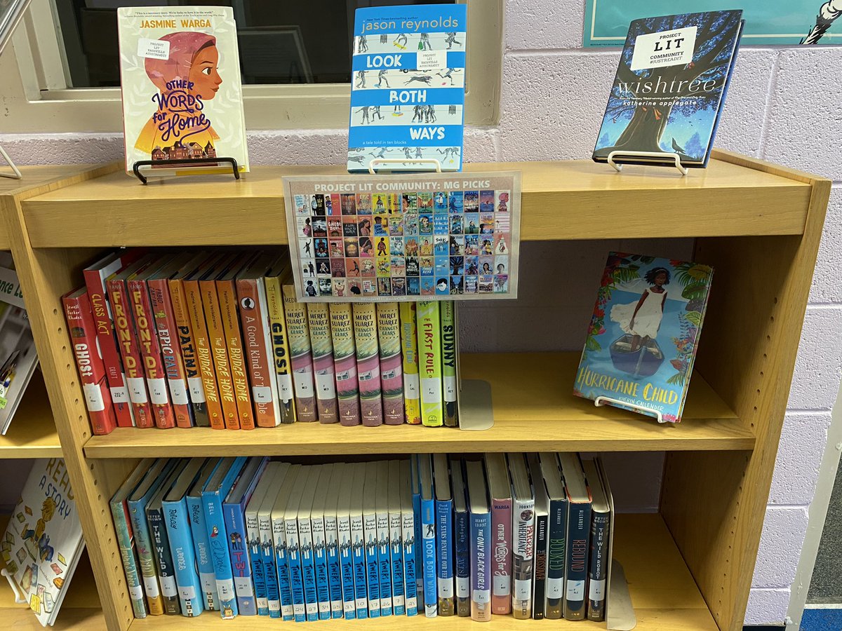 ECaldwell1031's tweet image. Our @ProjectLITComm wall is updated!! Can’t wait for @ParkAveElemMnps students to see it when they return! #mnpsreads #mnpslibhack