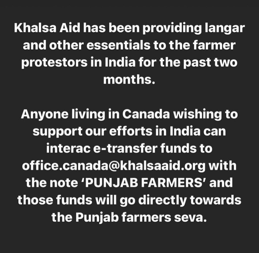 That is a great question, thank you for asking! Here are 3 major ways you can help; 1) donate, 2) get educated, and 3) raise awareness. There are many orgs you can donate to which are directly supplying aid to the protestors right now as well as helping w farmer debt in India.  https://twitter.com/ronniesgyal/status/1336657850718969860
