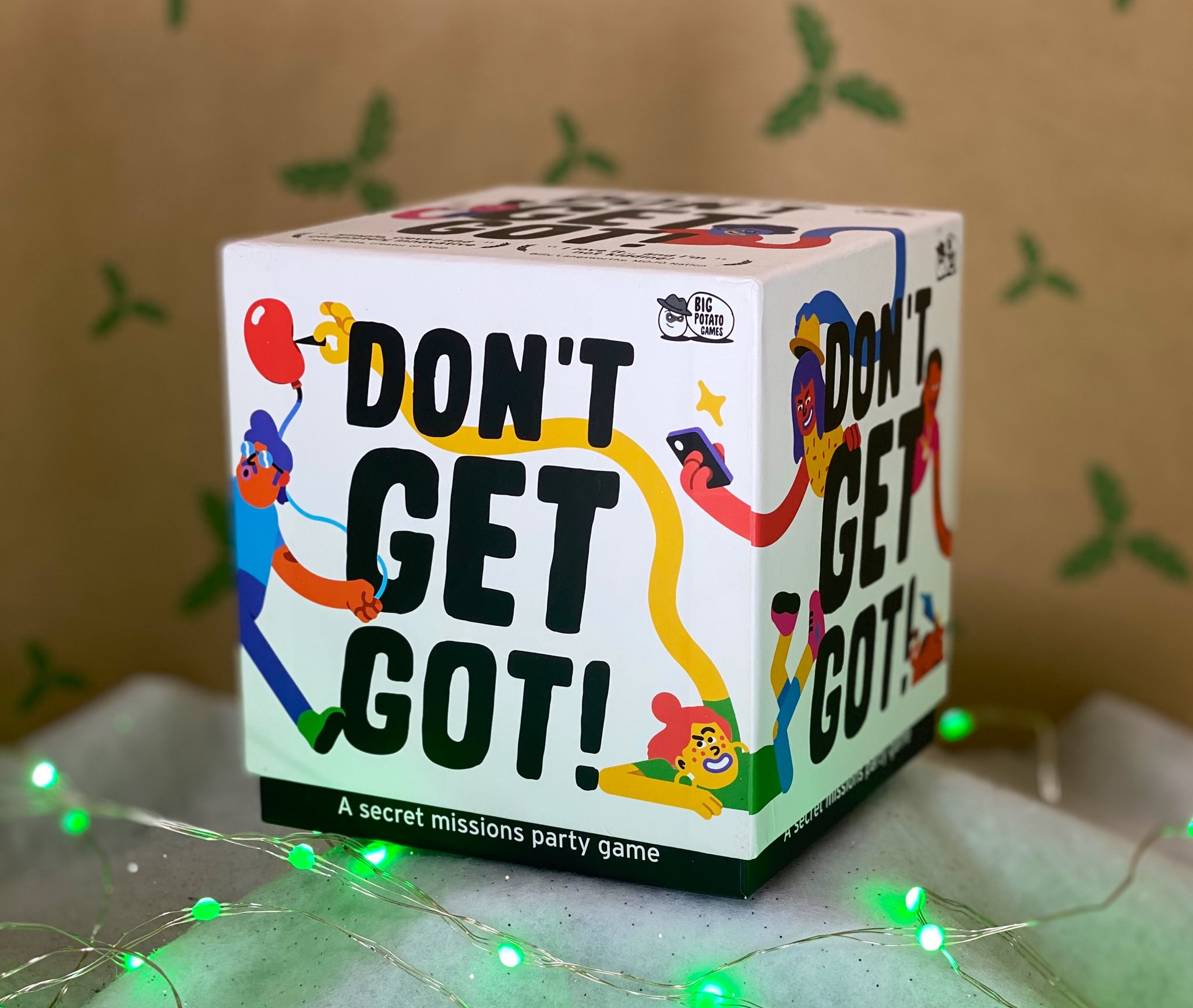 Big Potato on Twitter: "Want a chance to win a copy of our sneaky secret  missions game, Don't Get Got? All you need to do is make sure you're  following us and