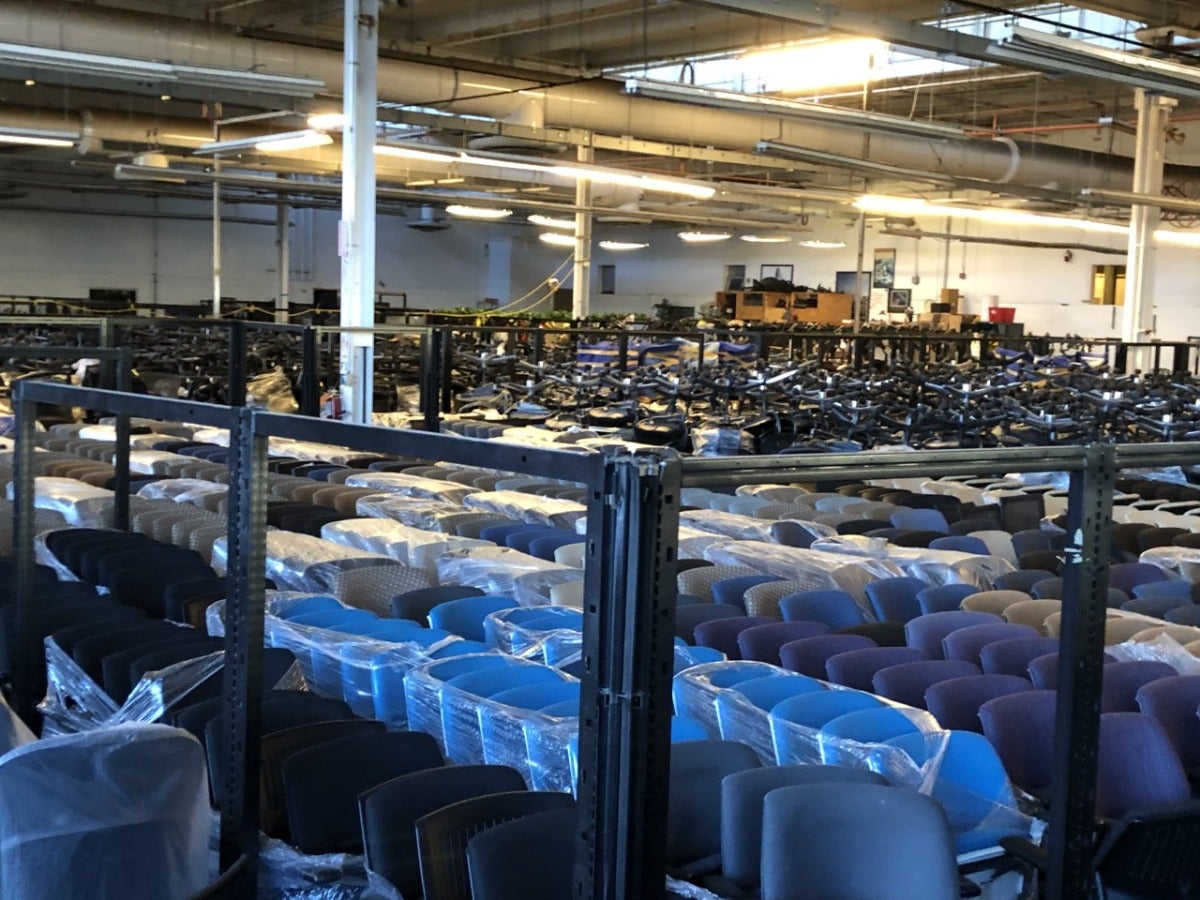 MiddlesexPatch's tweet image. Local Event: Office Chair Liquidation Warehouse Sale dlvr.it/RnJyJ1