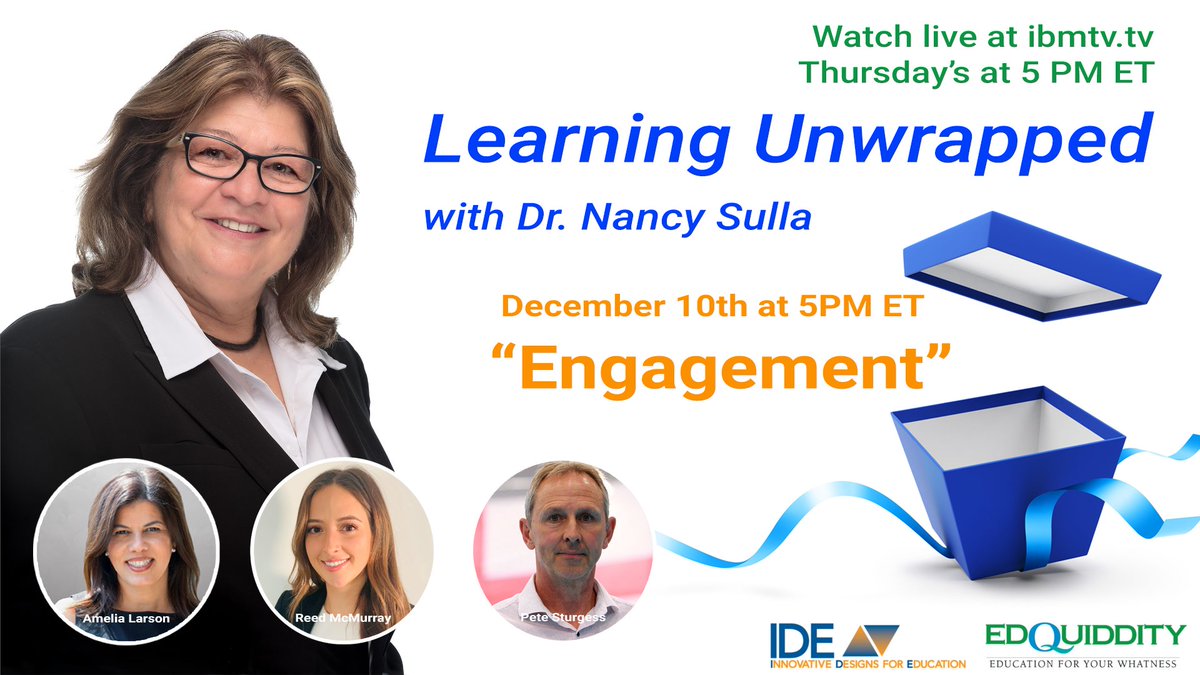 Join me for my new weekly talk show on International Broadcast Media ... the first segment is TOMORROW! Thursday at 5pm ET. Watch live at: youtube.com/watch?v=zjWbO2… Spread the word!