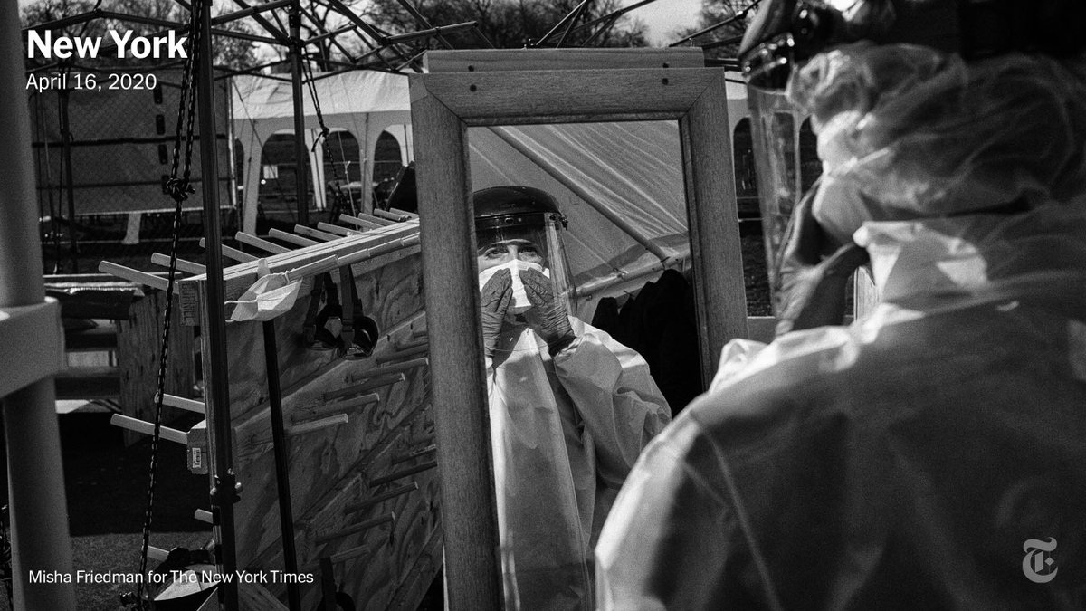 By April, a field hospital was set up in Central Park to help care for coronavirus patients. Refrigerated trucks were parked outside New York City hospitals to serve as mobile morgues. More than 20,000 New Yorkers died in the spring surge of coronavirus infections.