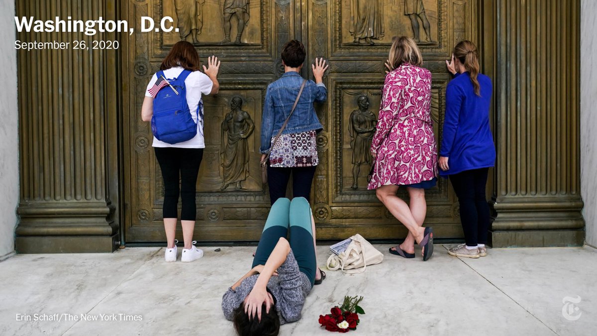 Justice Ruth Bader Ginsburg’s death in September followed by the Republican push to swiftly confirm Amy Coney Barrett to the U.S. Supreme Court epitomized the shift the court has experienced under President Trump.  https://nyti.ms/3ovTRLA&nbsp;