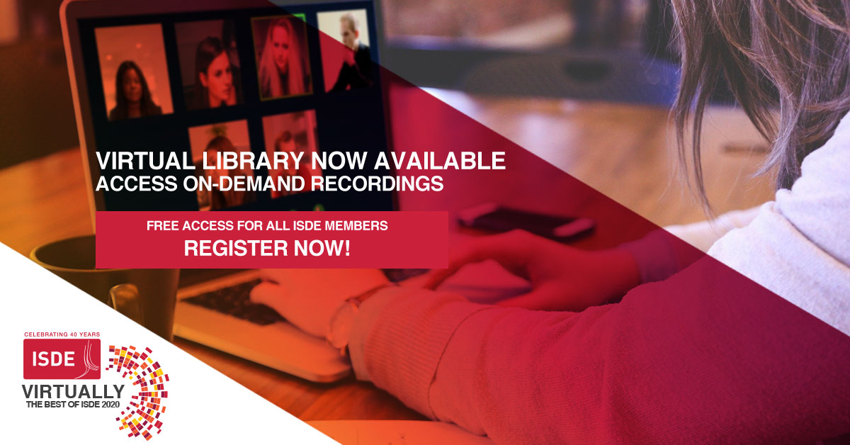 ISDE_net's tweet photo. Missed our webinar series from Virtually the Best of #ISDE2020? Don't worry, we've got you covered! All webinars are available on-demand on our virtual library. Register to access the recordings at your convenience: https://t.co/jdjem6cc2C Free for all ISDE members! #ISDEVirtual https://t.co/hkOeAKYevn
