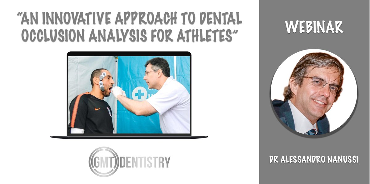 We are excited to announce our next Educational Webinar entitled "An innovative approach to dental occlusion analysis for athletes" hosted by Dr Alessandro Nanussi! 🎓 Learn more and register here: tinyurl.com/teethanwebinar…