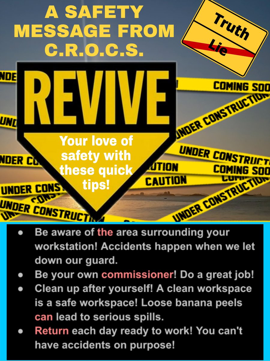 An important message about safety and nothing else. Do not assume a meaning besides community safety.