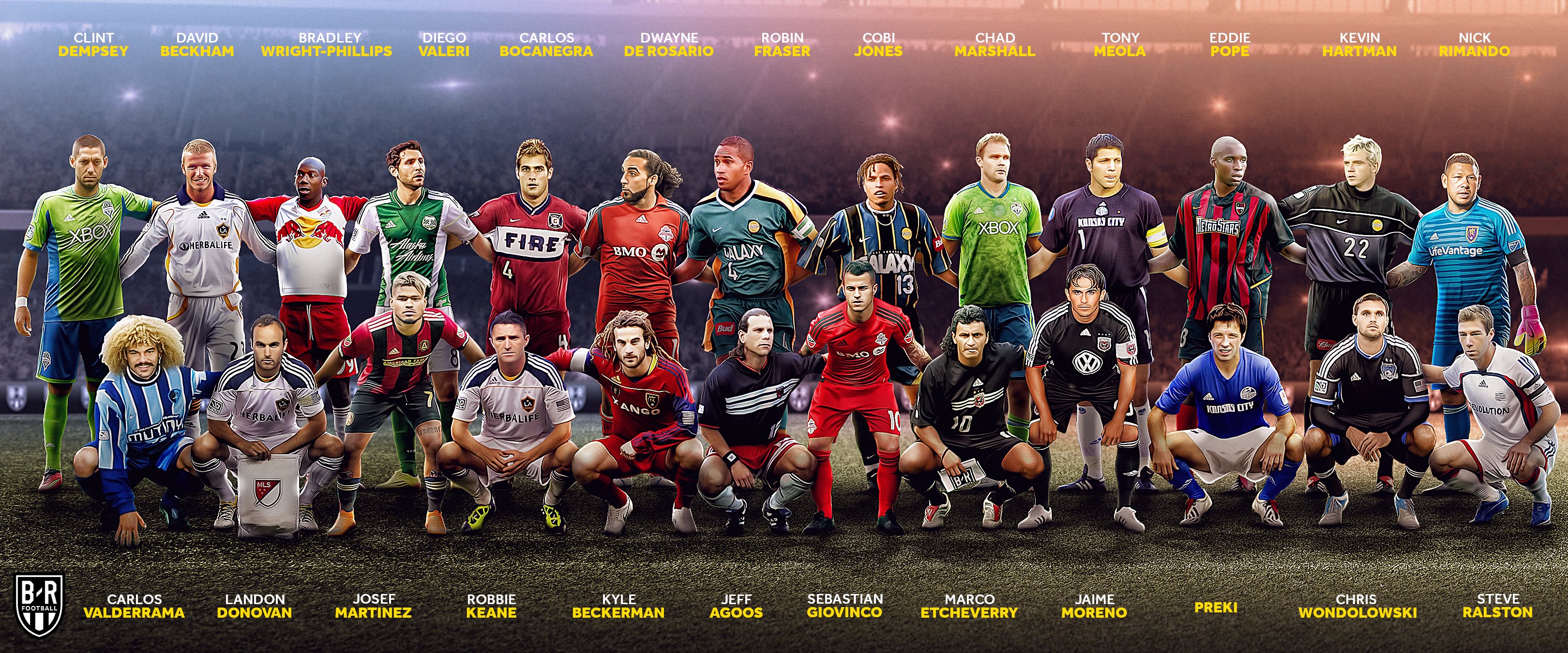 Football legends of all time sale