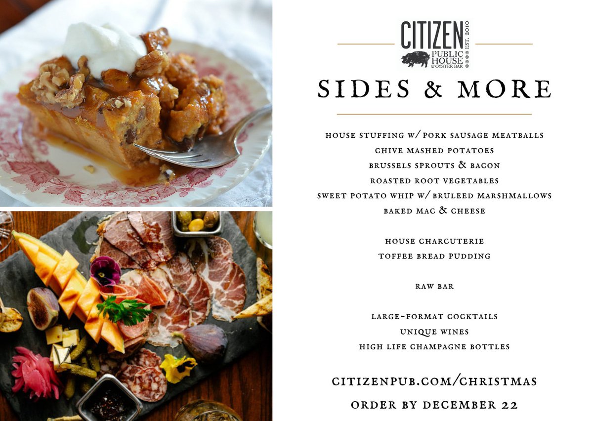 CitizenPub's tweet photo. Holiday roasts are now available for pre-order!

Full menu &amp; details at https://t.co/KjUqX4Zk0l https://t.co/NzH1GopAn9