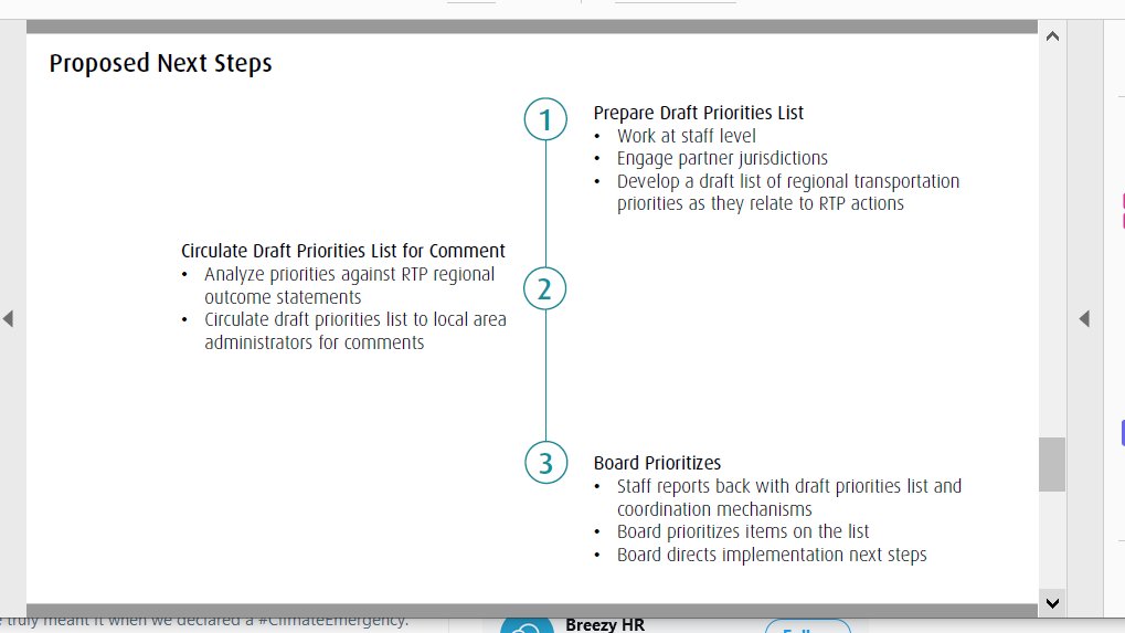 Yes! Staff confirm "The CRD can undertake this work under the existing service authority". There is a path forward for  #climateaction   in  #yyj transportation.  #yyjpoli