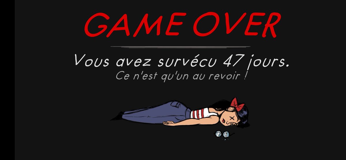 Ozyxs2's tweet photo. @PoissonFecond Petit score fait sur Will You Survive 😅 https://t.co/7kvEg61IZ3