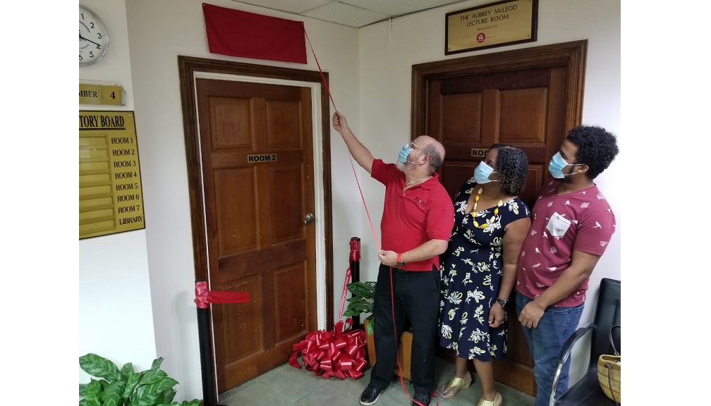 BCIC unveils Peter Levy Lecture Room