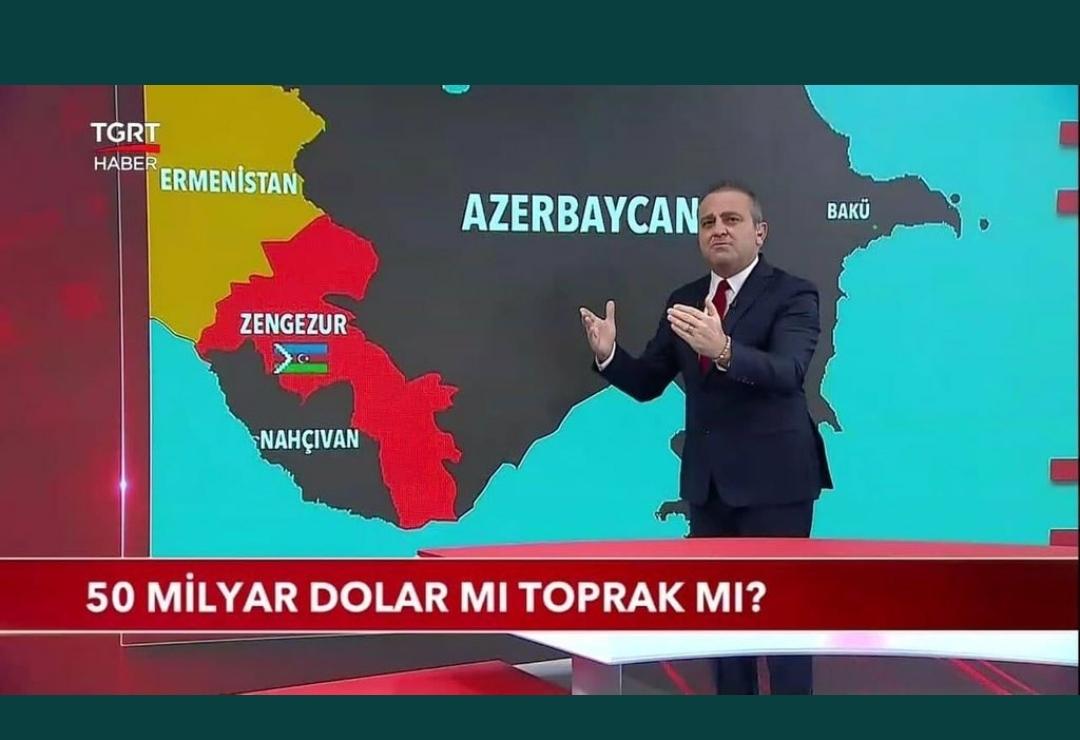 TurkTarixi's tweet photo. #TGRT kanalının bu günki buraxılışı. Z��ngəzur🇦🇿 https://t.co/M9z1JYW9vJ