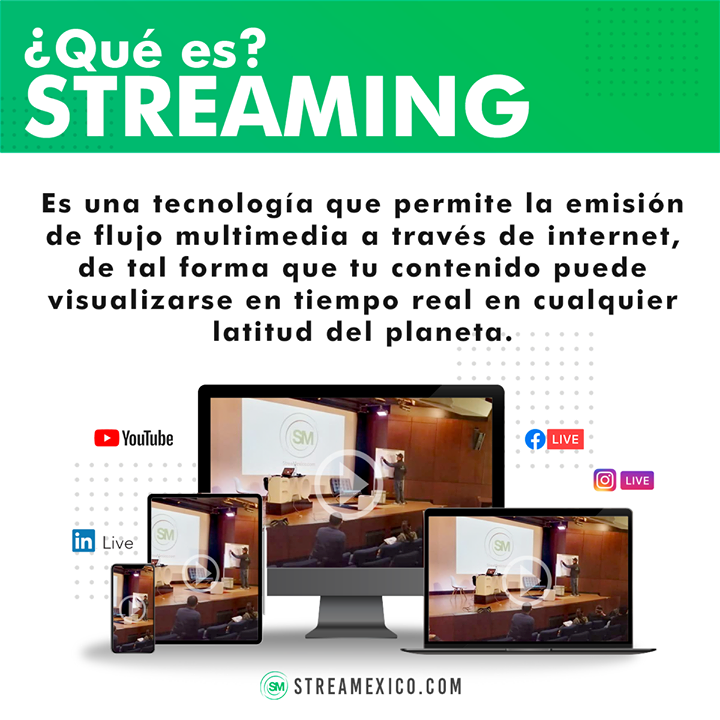 frankstrada's tweet photo. El #streaming distribuye digitalmente tu contenido multimedia, de manera que el usuario utiliza el producto a la vez que se descarga. Si deseas transmitir un evento en vivo, contáctanos. 👍 

#ConectandoAudiencias #EnVivo #TransmisiónEnVivo #Streamexico #eventos #conferencias… https://t.co/auWaDkv9ED
