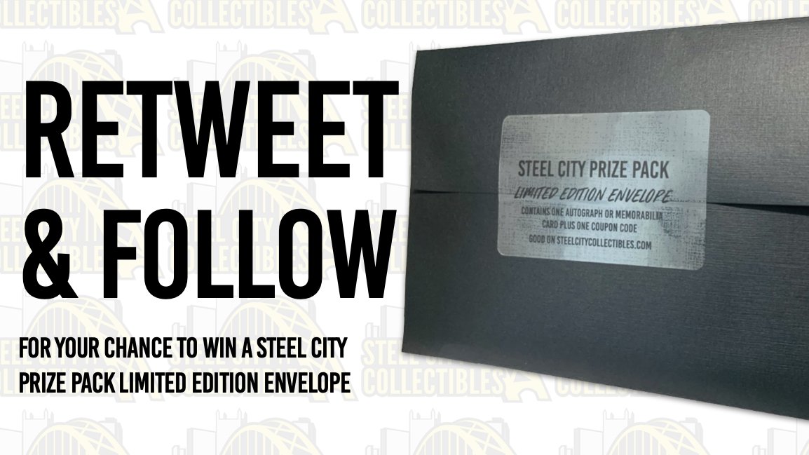 Get ready for some holiday giveaways! 

RETWEET and FOLLOW (<a href="/SCCTradingCards/">Steel City Collectibles</a>) for your chance to win a Steel City Prize Pack Limited Edition Envelope! Winner picked 12/11. Must be following!

#TheHobby #Collect #Topps #UpperDeck #Sports #WhoDoYouCollect #ShowYourHits #Giveaway