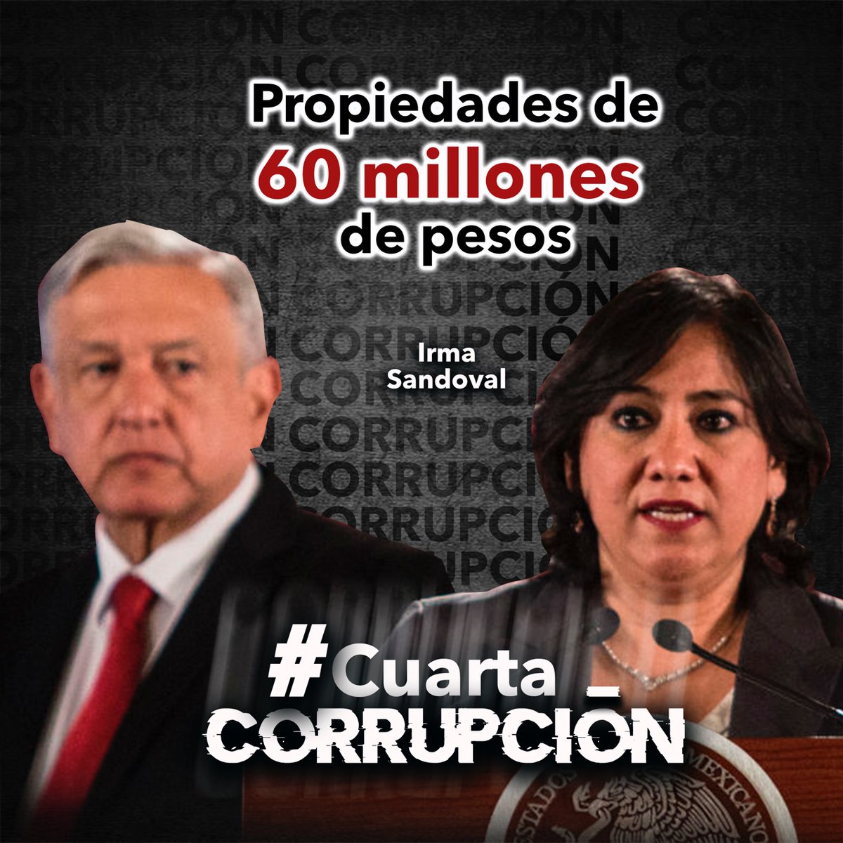 PTacambaro's tweet photo. Hoy es el Día internacional contra la corrupción, una gran oportunidad para recordarle a este gobierno que su gran bandera ha sido el mayor engaño.

#CuartaCorrupción.
#PANTacámbaro. https://t.co/Qe3hp8BThM