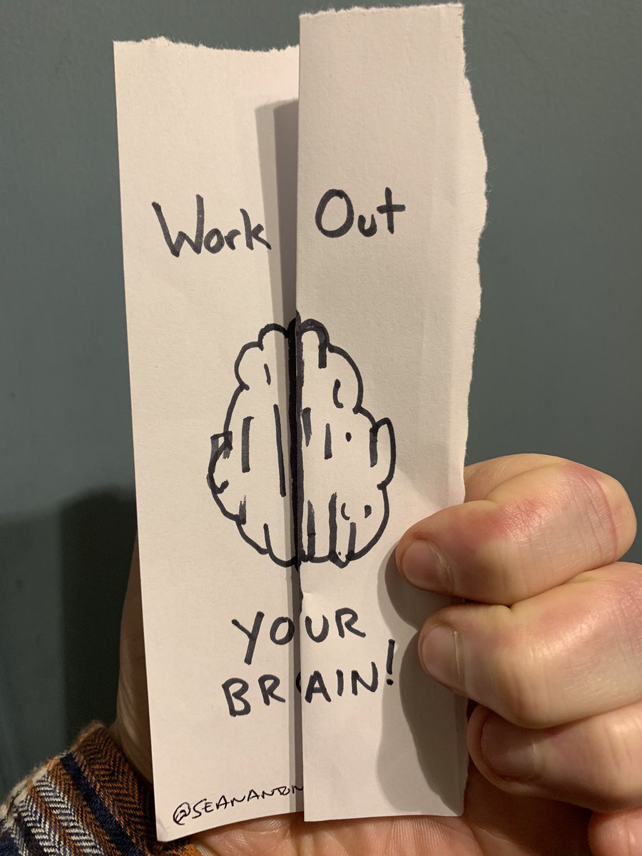 SeanAntonioli's tweet photo. Mind your build? Or build your mind?!  Ad idea like a Mad Magazine last page ‘fold in’ #CreativeGym @father_critmas  @OneMinuteBriefs https://t.co/IxbJpWseRo