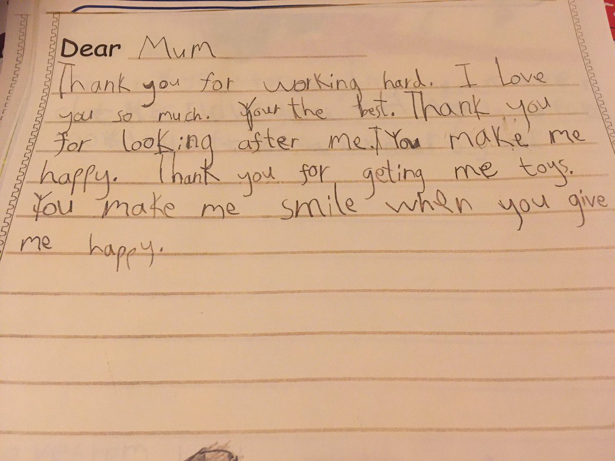 BurnbraeP1's tweet photo. P2A have been writing letters. Such kind words for our adults at home. ❤️ https://t.co/RLhCHPMw1X