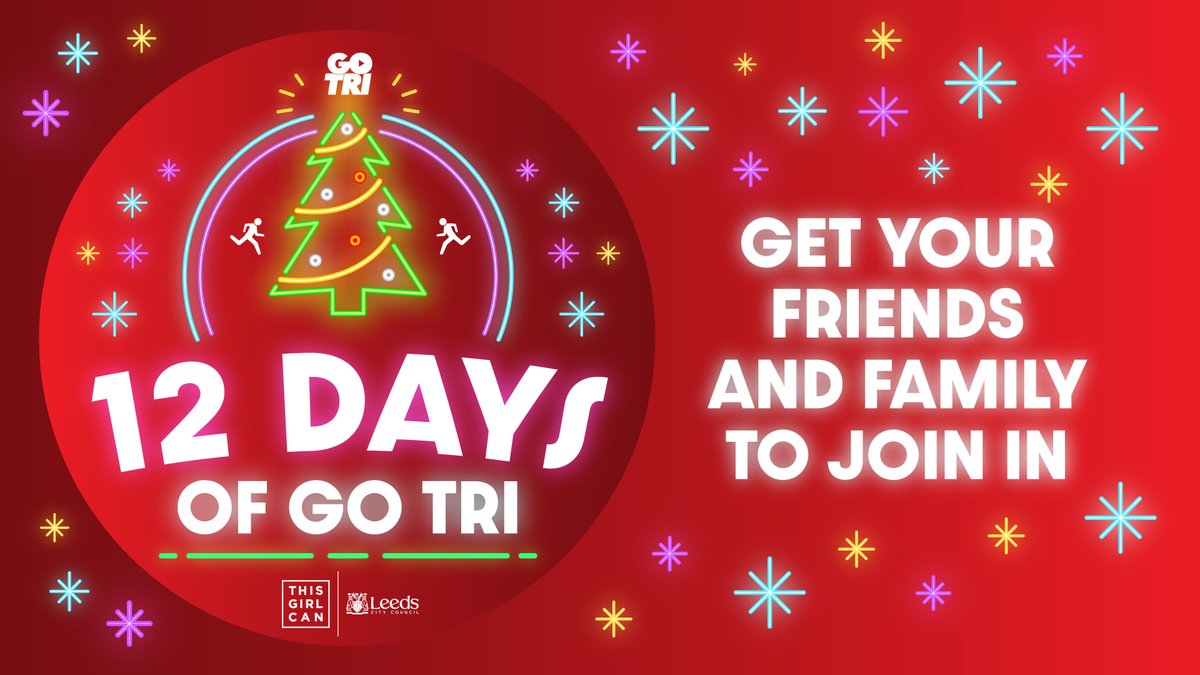 Why not get your friends and family to join the GO TRI 12 Days of Christmas too? You'll not only have tons of fun but you'll also be able to complete the daily exercises together virtually.
Sign up for free.
gotri.org/activity/go-tr…
