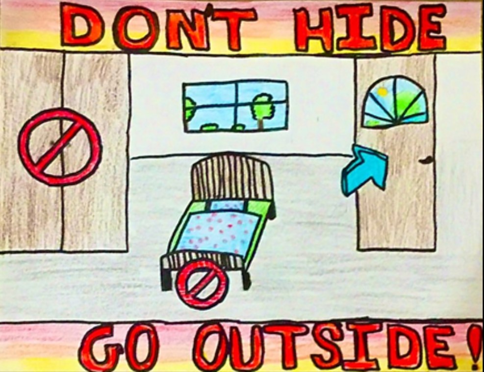 <a href="/CCFD6/">Clark County Fire 6</a> honored young artists with its annual Fire Safety Month Poster Contest.  Tim, a 4th grader from <a href="/ChinookWolfpups/">Chinook Elementary VPS</a> took home the grand prize!  Click here to see all the winners: ccfd6.org/poster-contest… #firesafetymonth